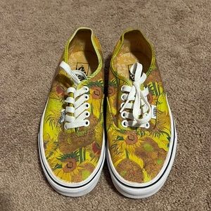 Van Gogh sunflower vans